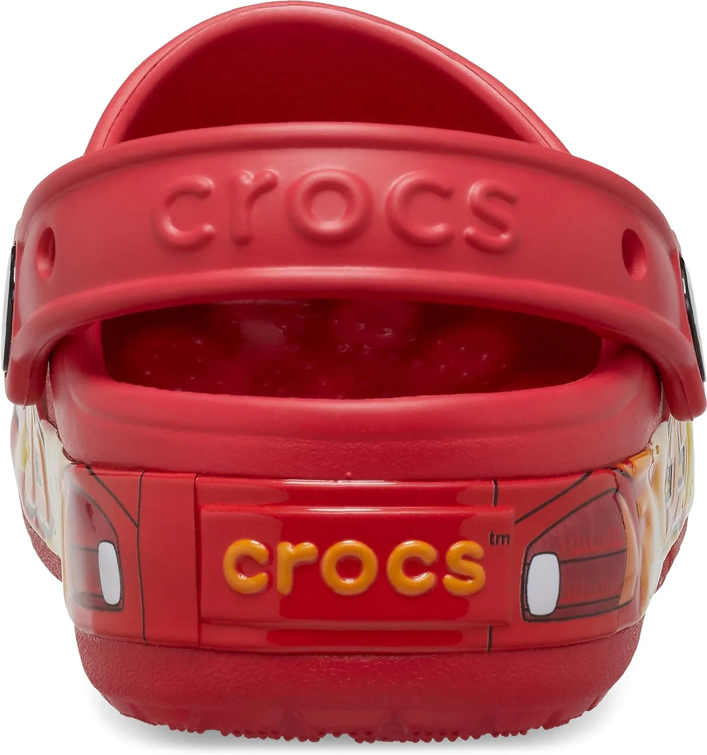Crocs Unisex-Child Crocband Cars Lightning McQueen Clogs, Light Up Shoes