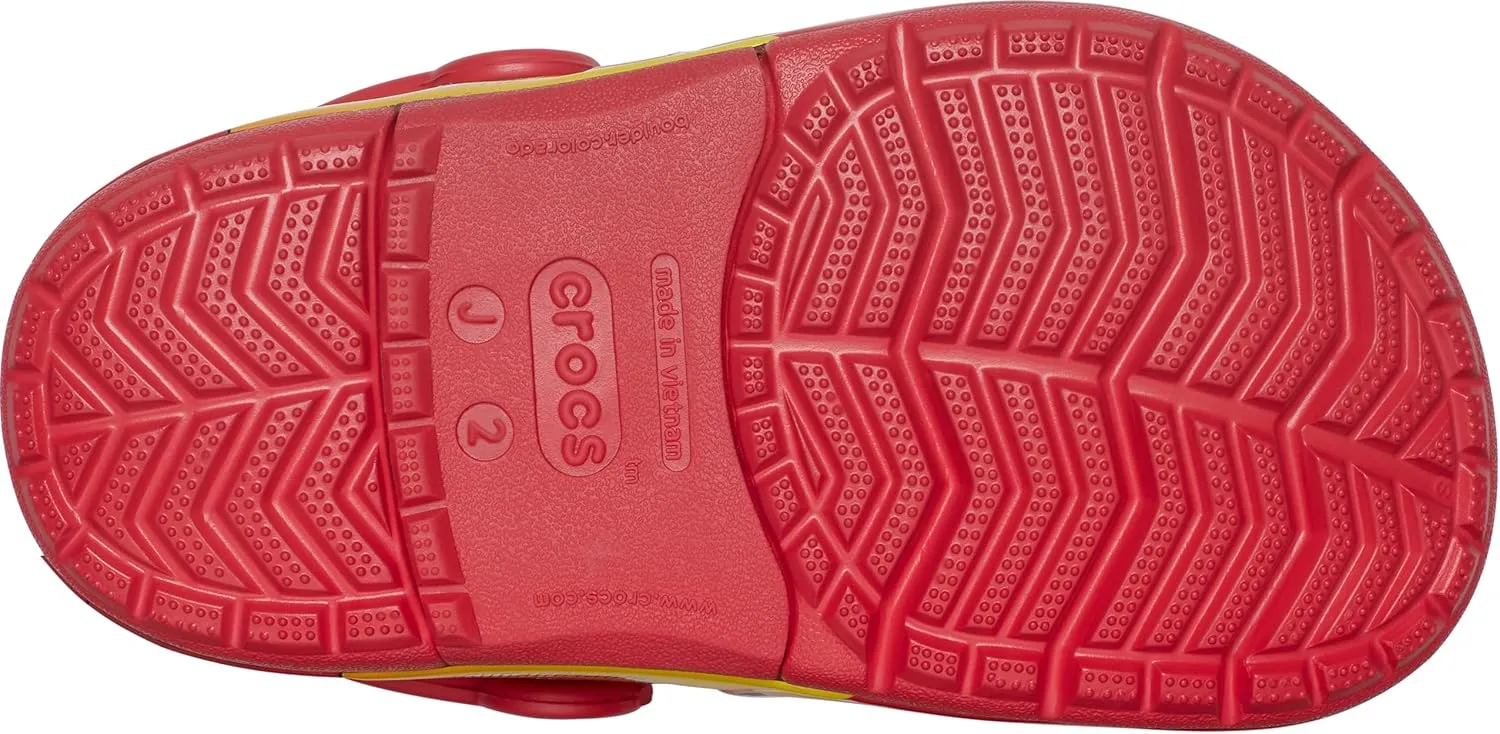 Crocs Unisex-Child Crocband Cars Lightning McQueen Clogs, Light Up Shoes