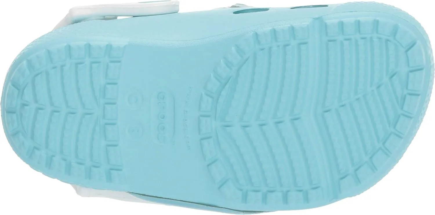 Crocs Unisex-Child Crocs Fun Lab Frozen Elsa Light Up Clog