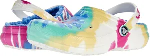 Crocs Unisex-Child Kids' Classic Marbled Tie Dye Lined Clog