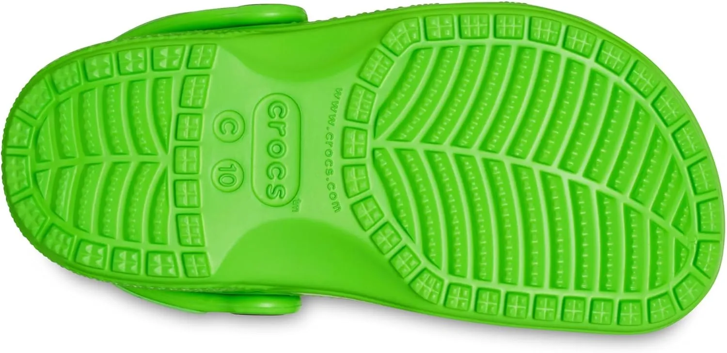 Crocs Women's (Toddler) Classic I AM Dinosaur Clog T GrSl