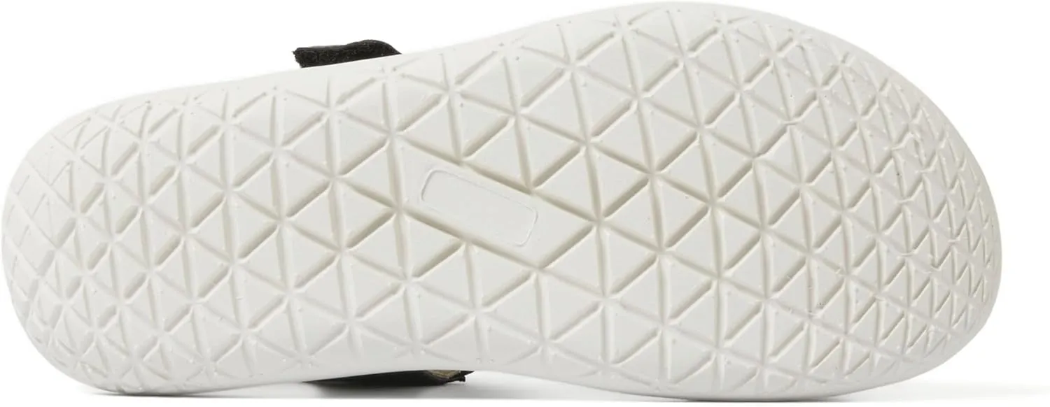 Dearfoams Women's Comfortable Strap Thea Easy on Off Cushioned Lightweight Walking Shoe Sandal Flat