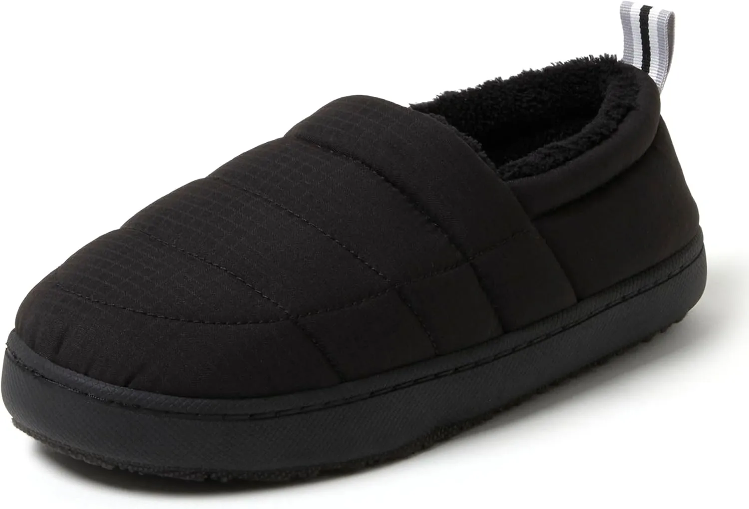 Dearfoams Women's Lightweight Memory Foam Easy on Off Fern Closed Back Slipper