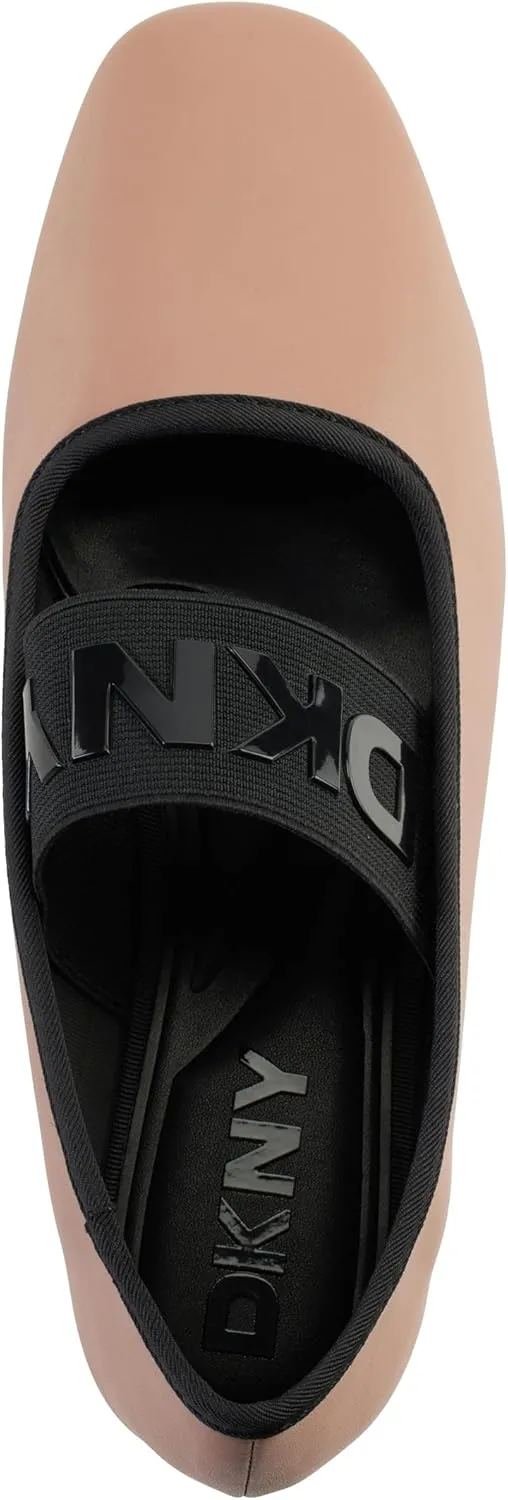 DKNY Women's Dace Square Toe Ballet Flat Mule