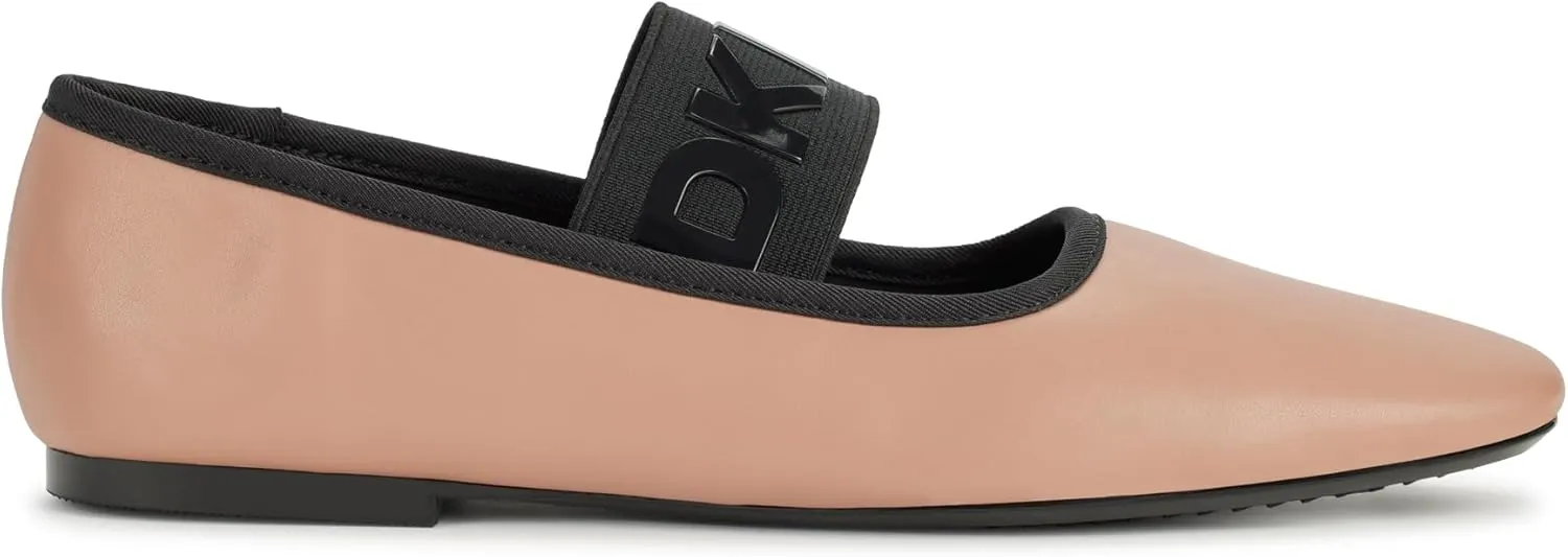 DKNY Women's Dace Square Toe Ballet Flat Mule