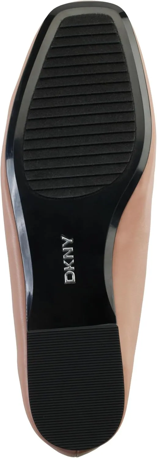 DKNY Women's Dace Square Toe Ballet Flat Mule
