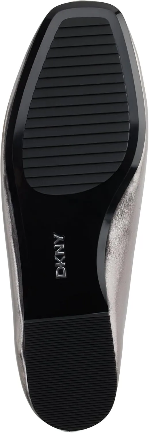 DKNY Women's Dace Square Toe Ballet Flat Mule