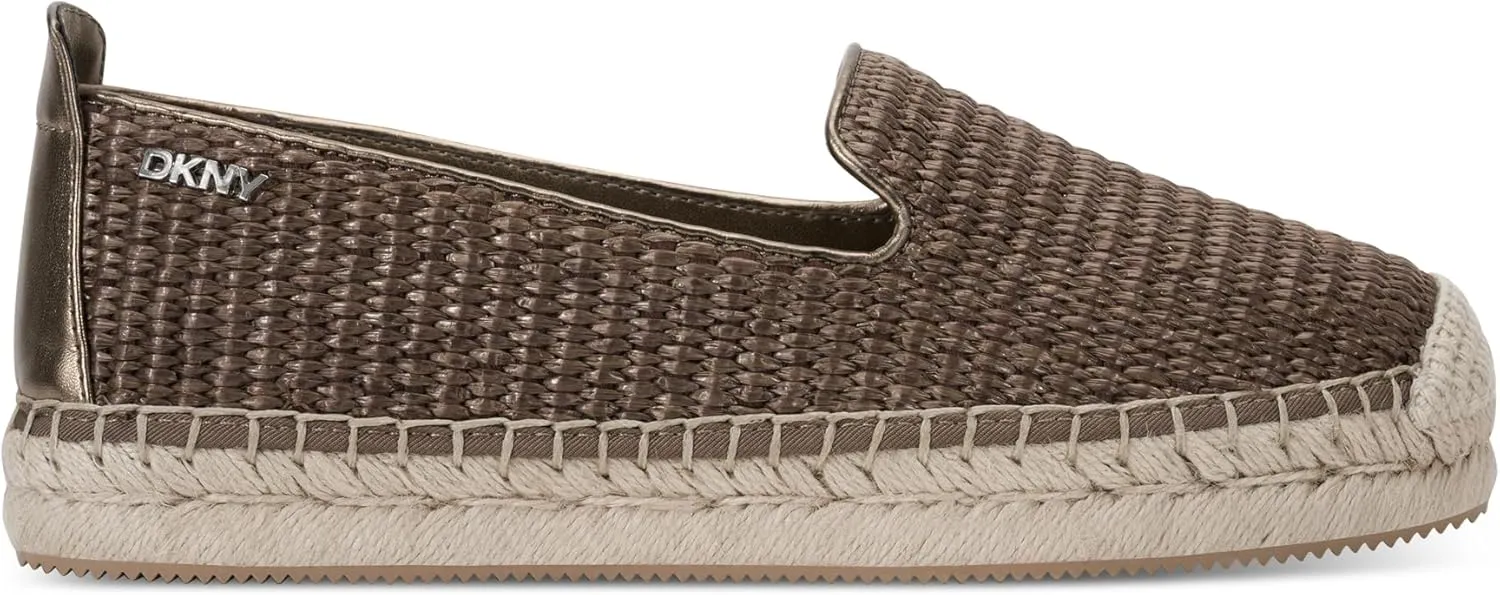 DKNY Women's Mallandra Espadrille Closed Toe Sandal Mule