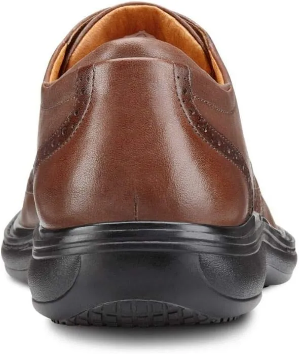Dr. Comfort Wing Men's Therapeutic Diabetic Extra Depth Dress Shoe Leather Lace