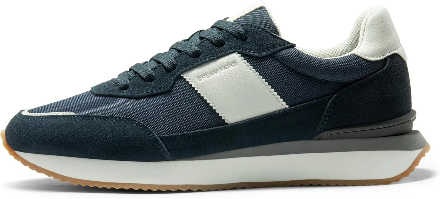 DREAM PAIRS Men's Fashion Sneakers Lace-Up Classic Shoes