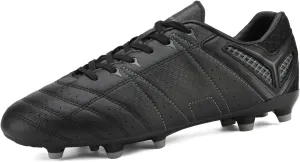 DREAM PAIRS Mens Sport Flexible Athletic Lace Up Light Weight Outdoor Cleats Football Soccer Shoes