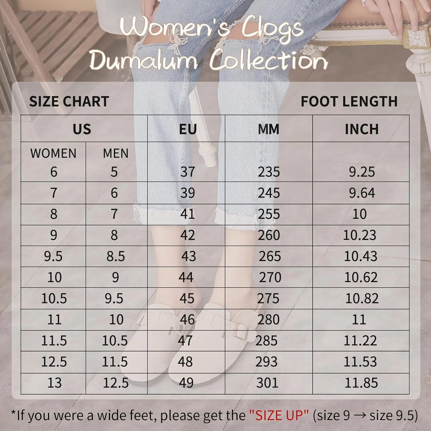 Dumalum Women's Suede Clog Leather Mules Arch Support Potato Shoes with Comfort Cork Footbed - Clogs for Women Men Unisex Antislip Slippers Sandals