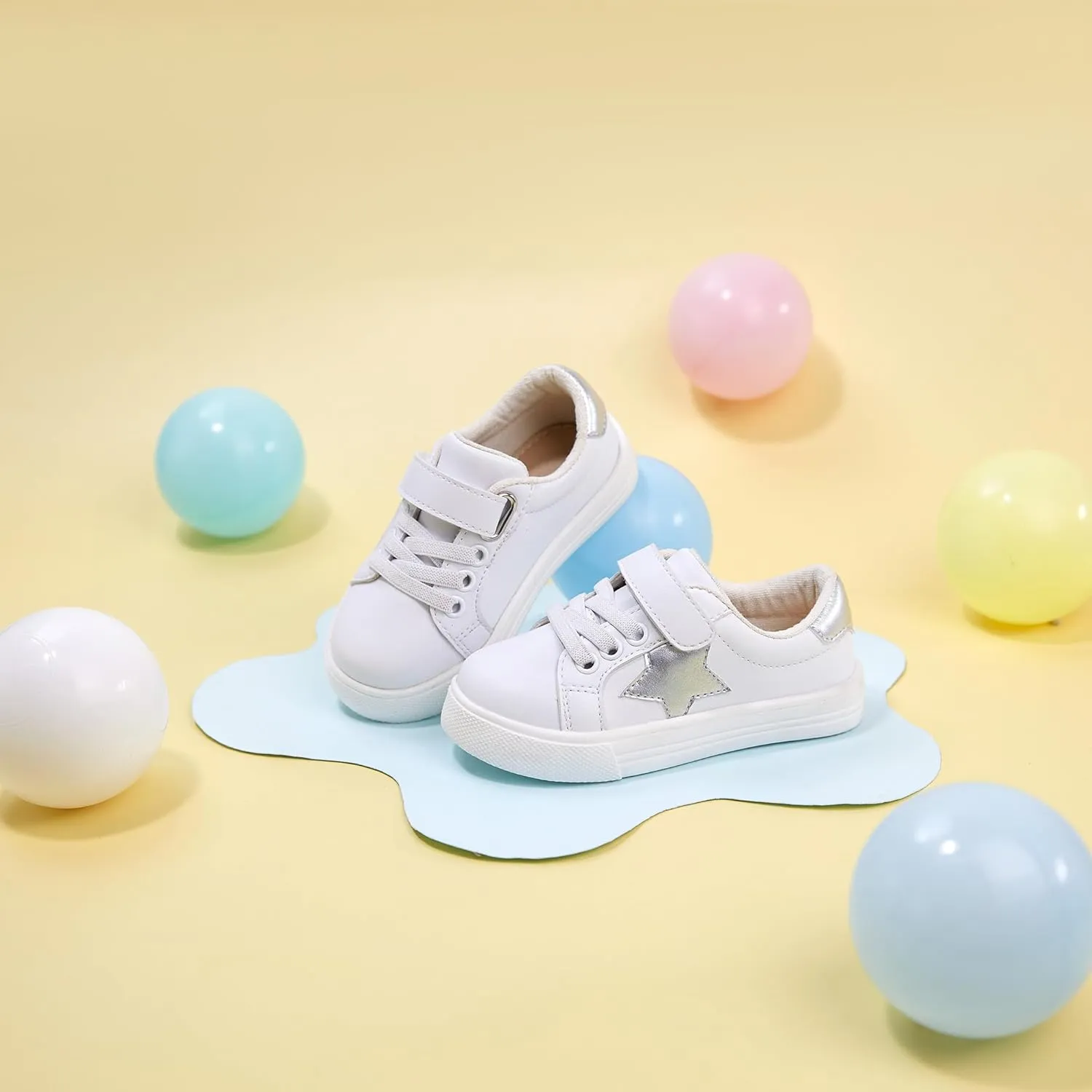 ESTINE Toddler/Little Kid Girls Boys Unisex Lightweight Casual Sports Sneakers Athletic Shoes for Running Walking