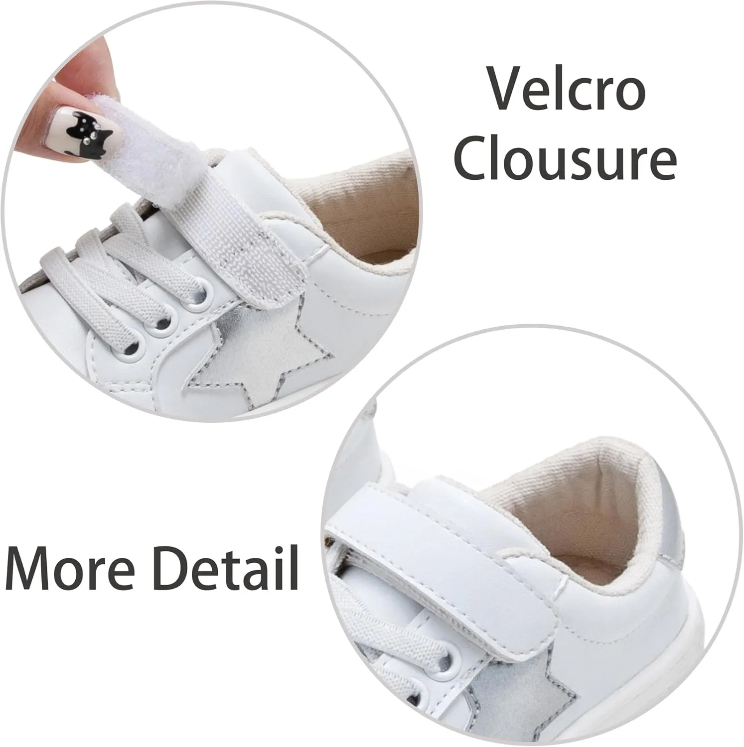 ESTINE Toddler/Little Kid Girls Boys Unisex Lightweight Casual Sports Sneakers Athletic Shoes for Running Walking