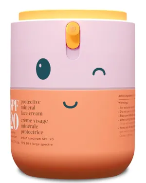 Evereden Kids Face Cream, 1.7 oz. | Fragrance-Free and Kids Face Lotion with SPF 20 | Clean and Non-Toxic Kids Face Moisturizer | Multi-Vitamin Skin Care for Kids | FSA Eligible