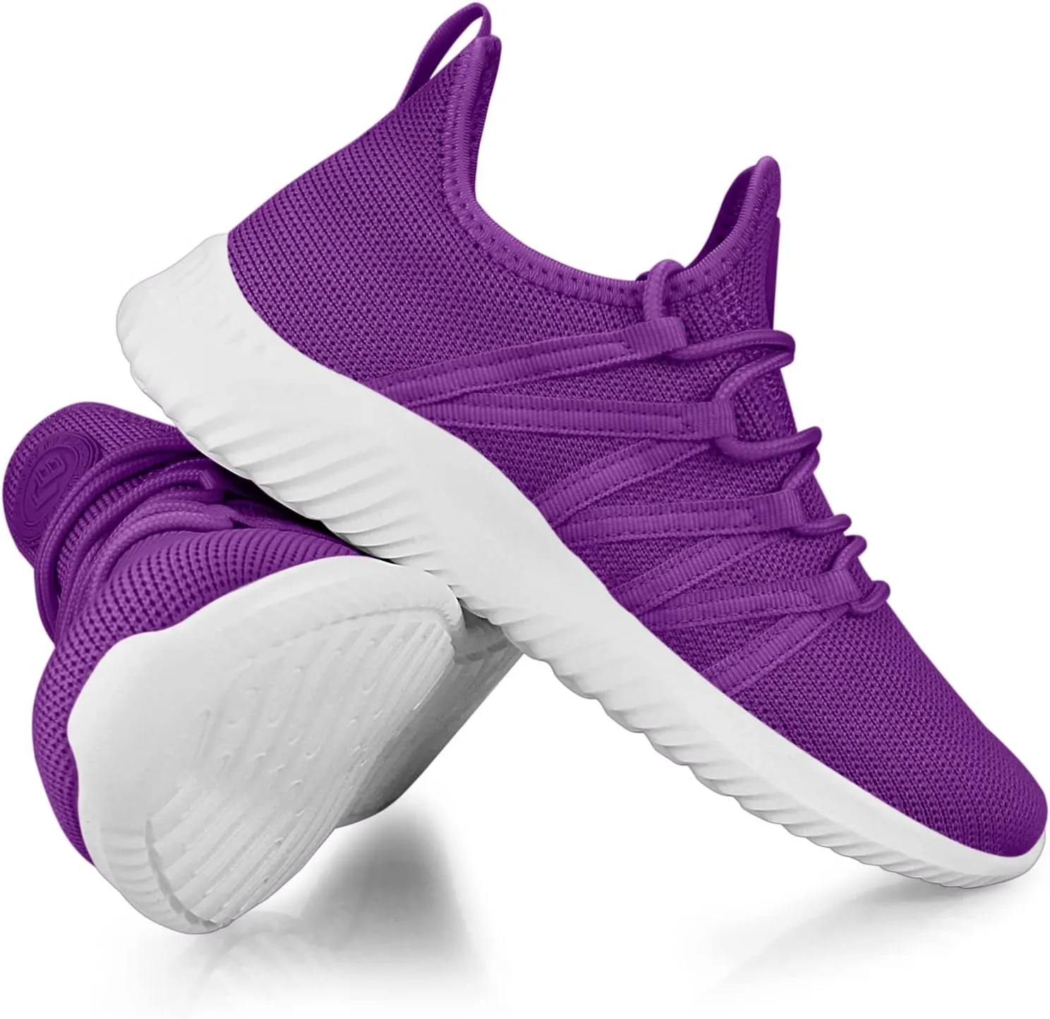 Feethit Womens Slip On Running Shoes Non Slip Walking Shoes Lightweight Gym Workout Shoes Breathable Fashion Sneakers