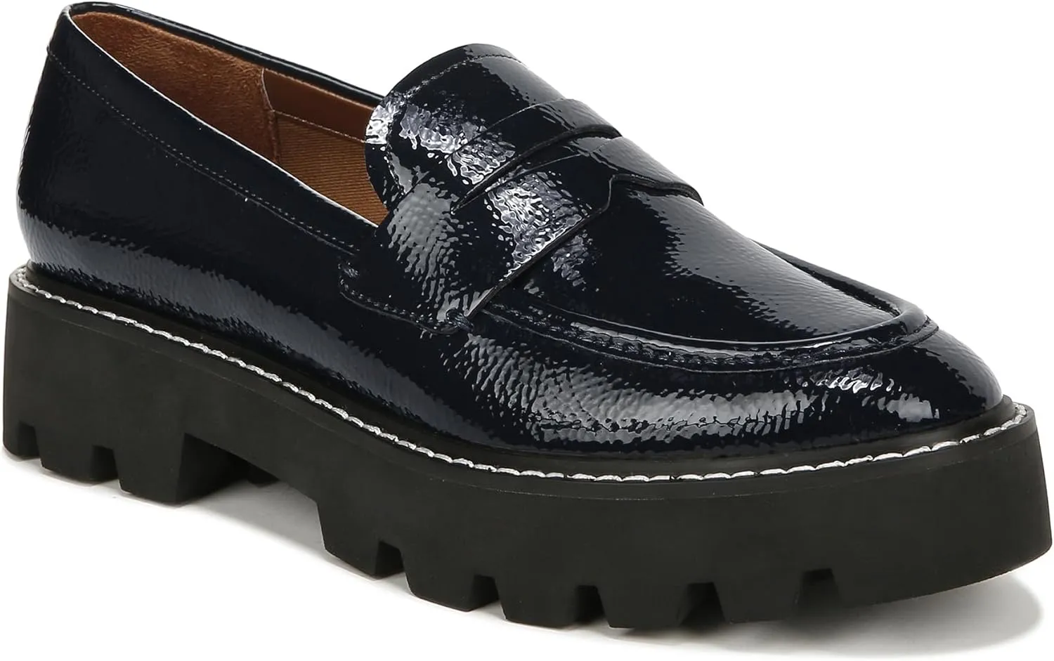 Franco Sarto Women's Balin Lug Sole Penny Loafer