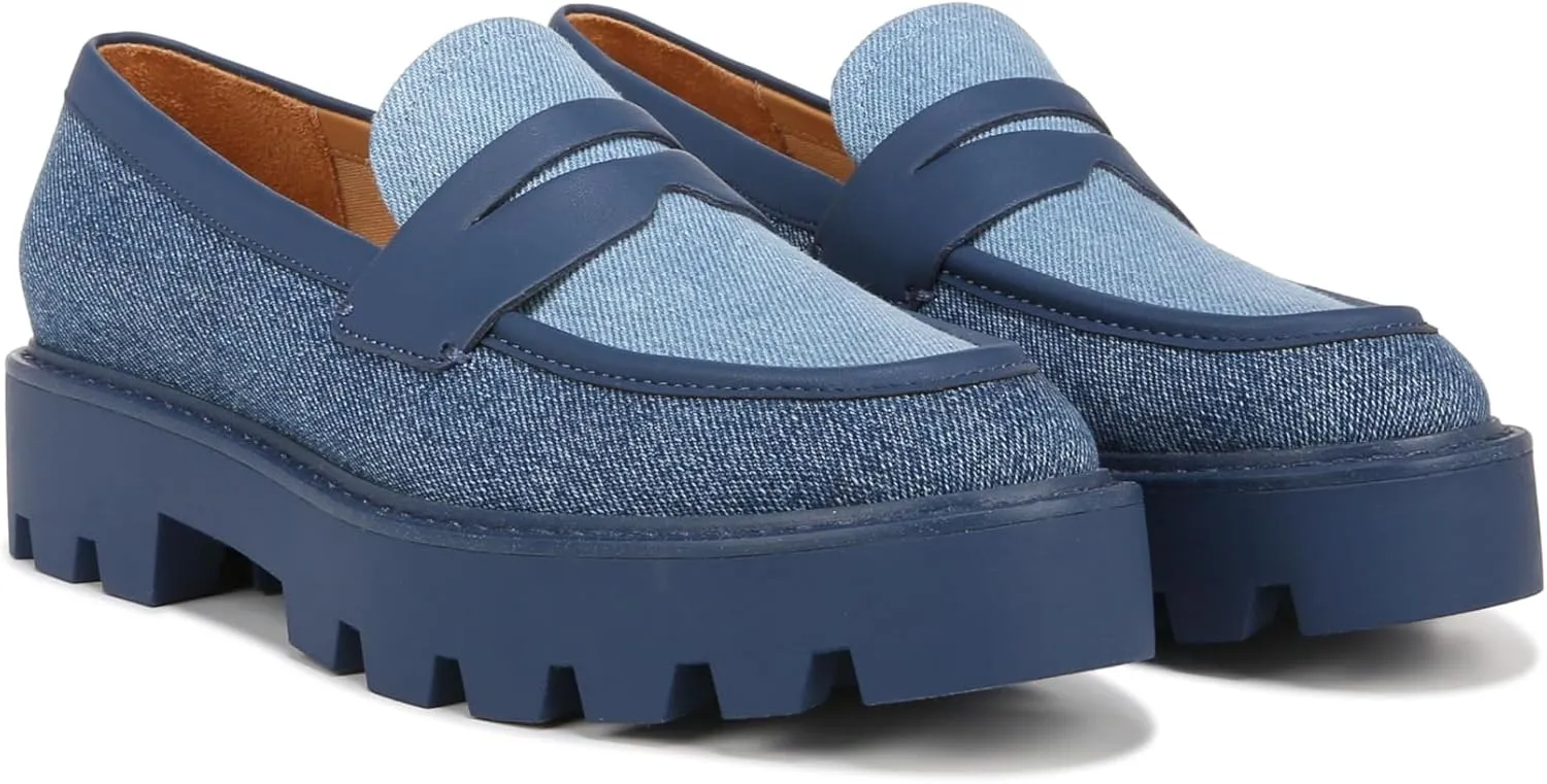 Franco Sarto Women's Balin Lug Sole Penny Loafer