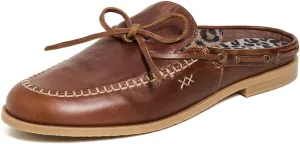 Free People Women's Seas The Day Mule Trend Shoes, Luggage, 7.5