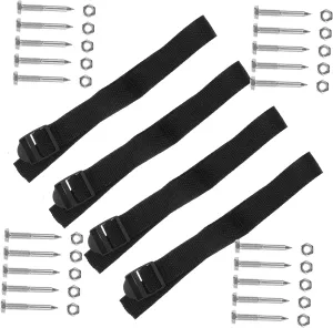 Garden Aerator Shoes Strap Kit Cm Stake Nails for Lawn Aerator Shoes Easy to Use for of Lawns