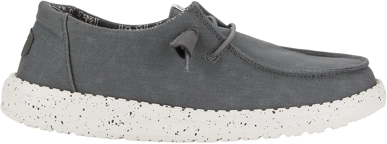 Hey Dude Women's Wendy Chambray Lace-Up Loafer