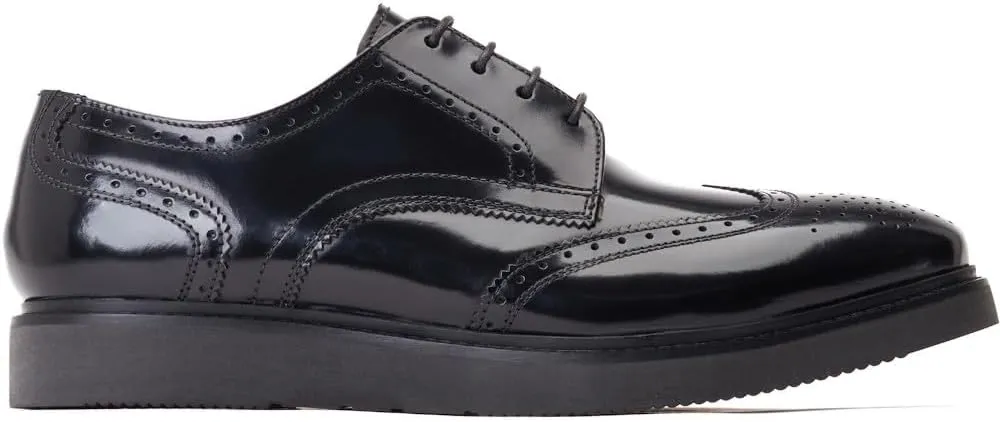 Joe Men's Leather Brogue Shoes