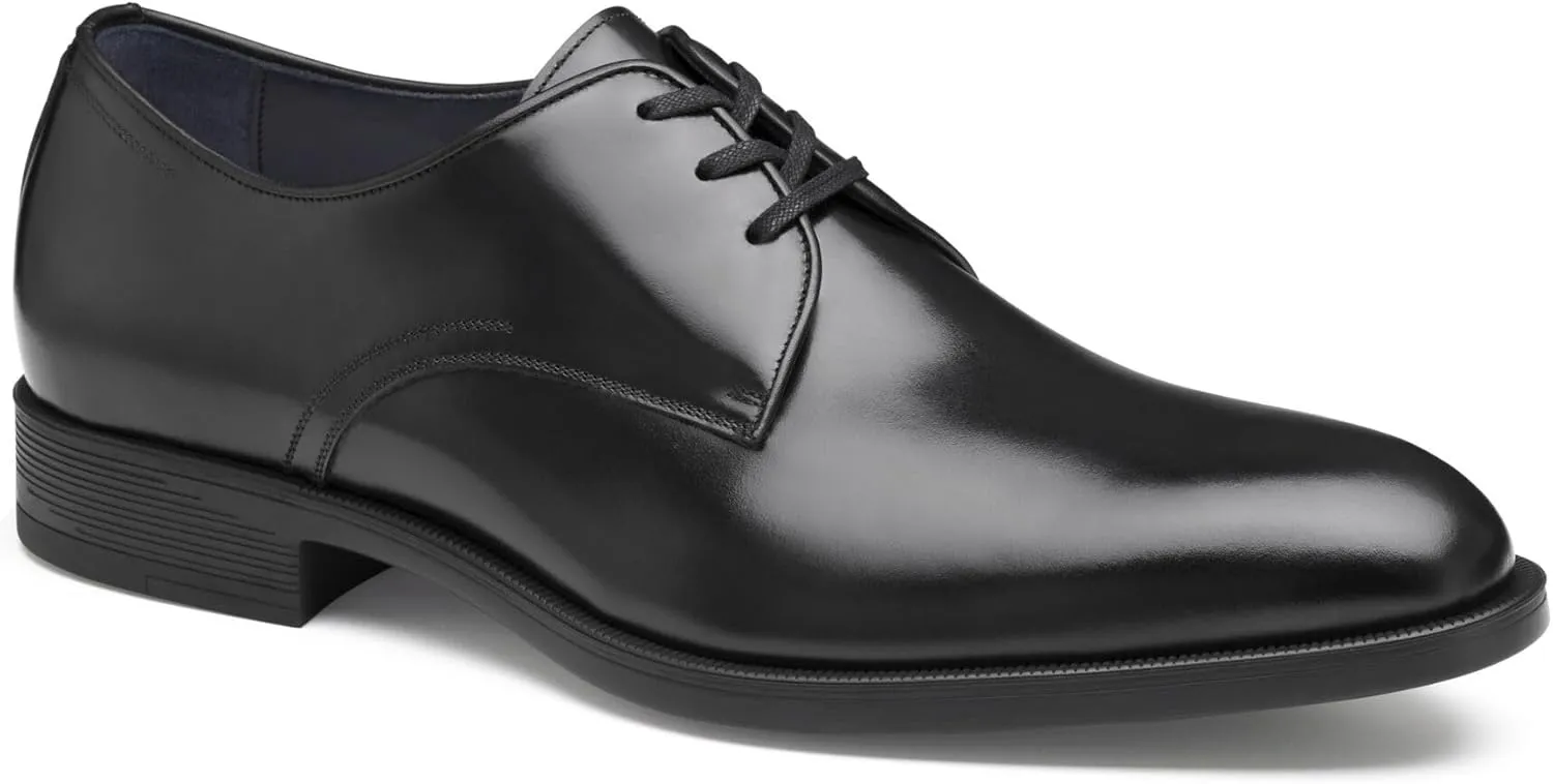 Johnston & Murphy Flynch Plain Toe Lace-Up Dress Shoe
