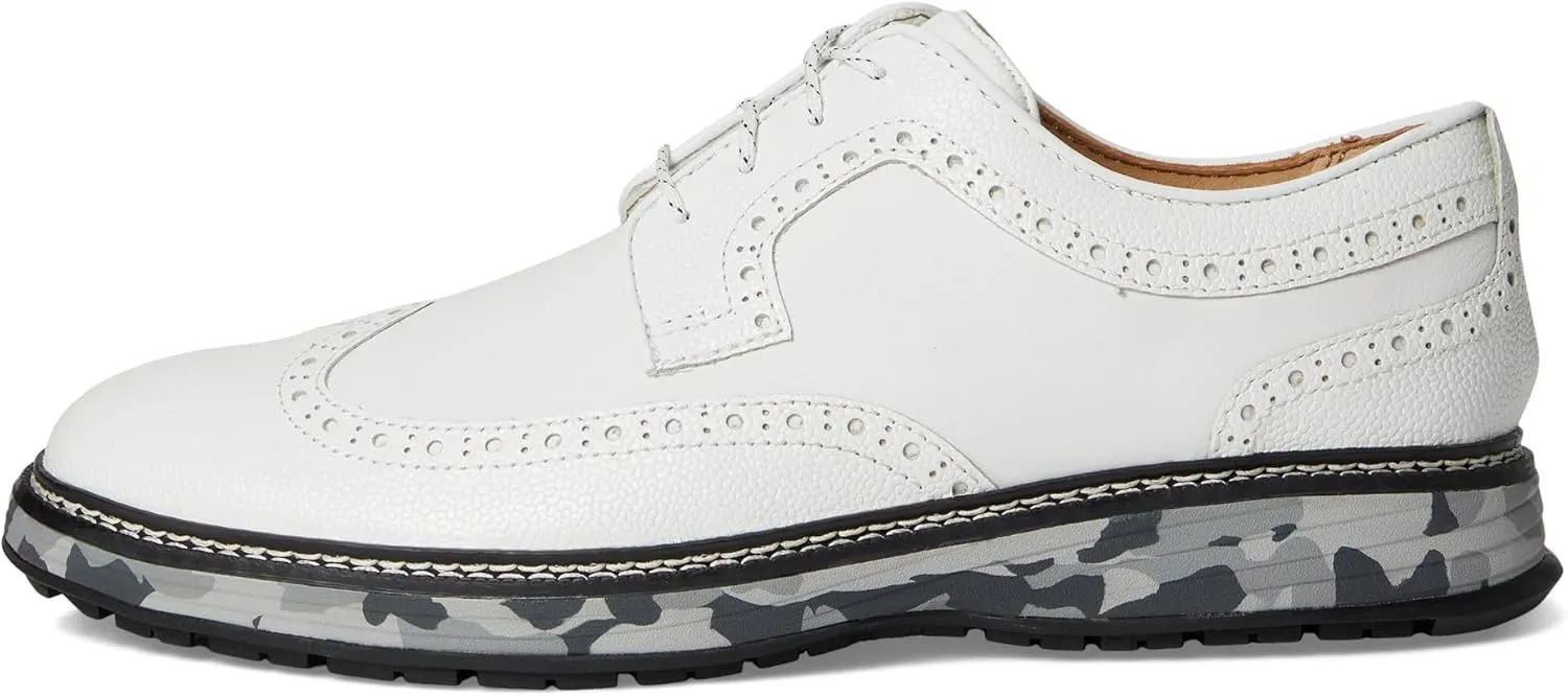 Johnston & Murphy Upton GL3 Luxe Hybrid Wingtip Men’s Shoe – Casual Dress Shoes for Men, Seam-Sealed Waterproof Leather Shoes