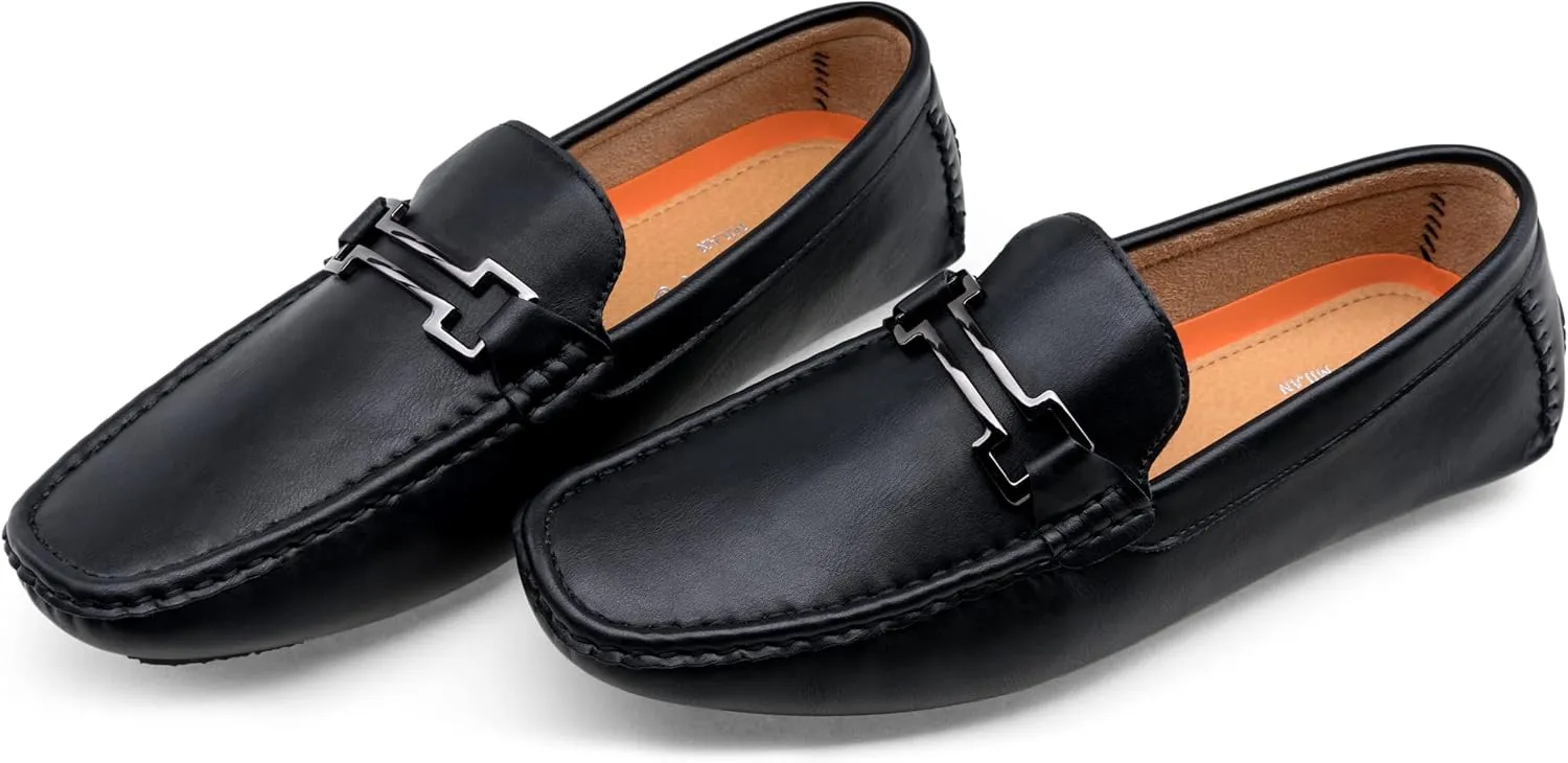 Jousen Men's Loafers Casual Slip On Shoes Soft Penny Loafers for Men Lightweight Driving Boat Shoes