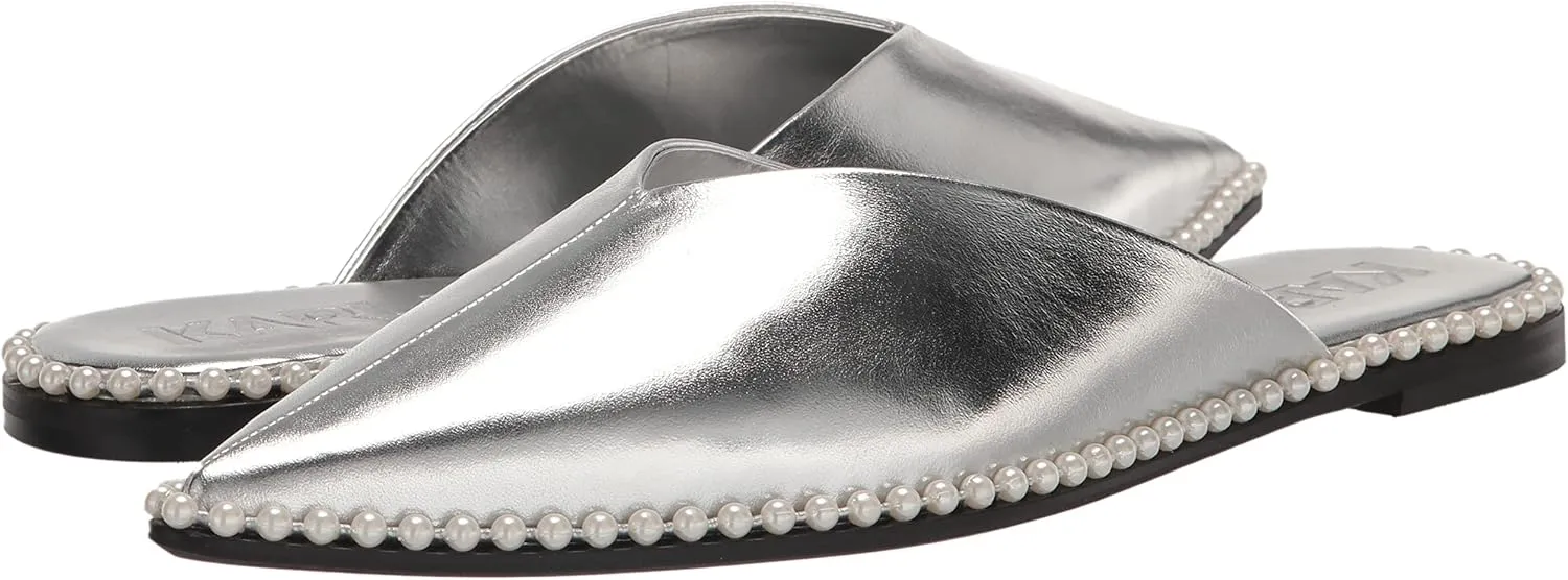 KARL LAGERFELD womens Vyra Flat Mule