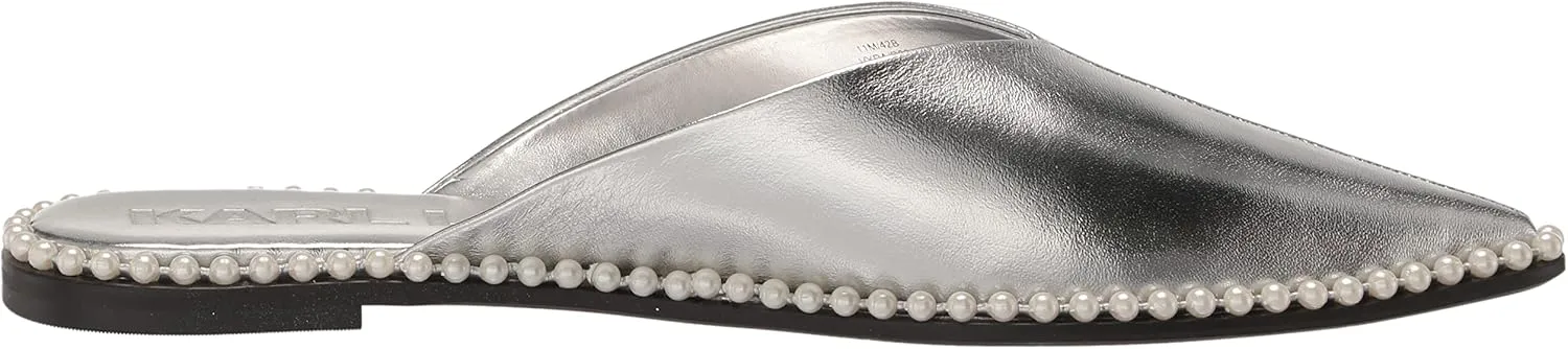KARL LAGERFELD womens Vyra Flat Mule