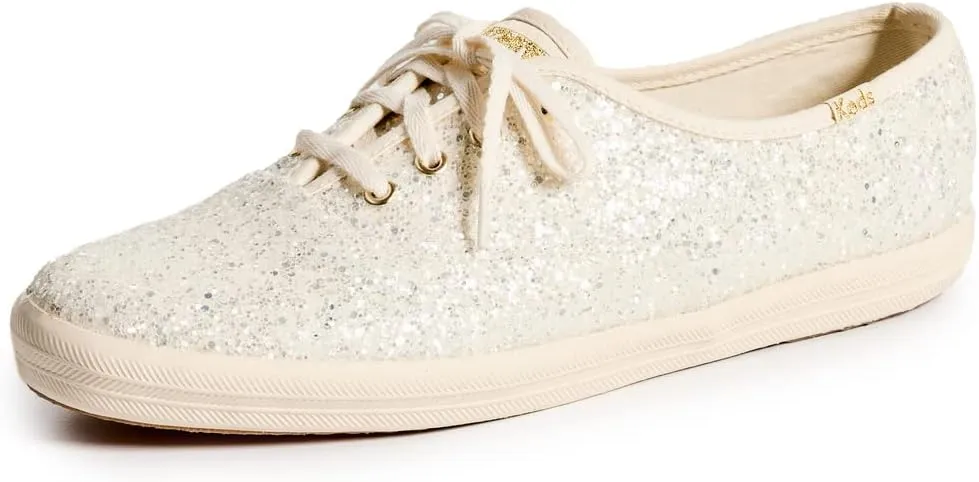 Keds Women's Champion Glitter Lace Up Sneaker