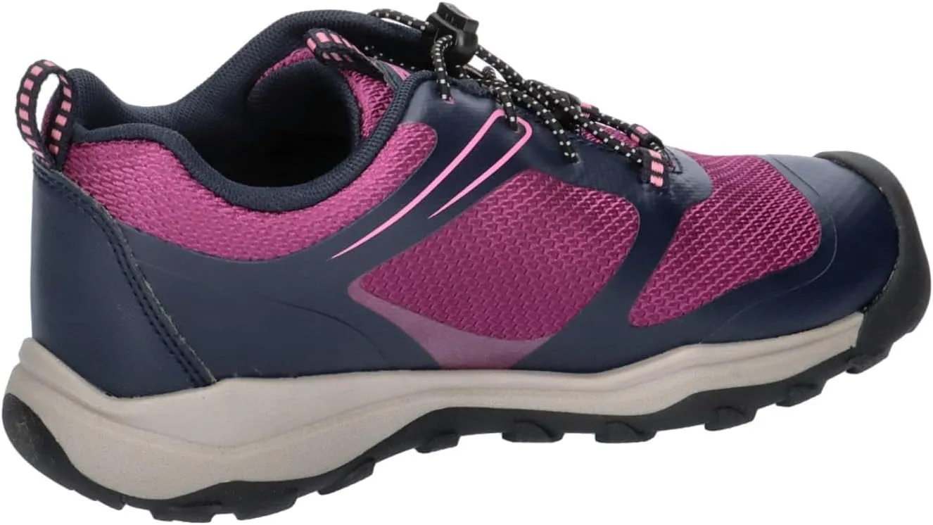 KEEN Kids' Wanduro Low Height Waterproof Easy On Durable Hiking Sneaker