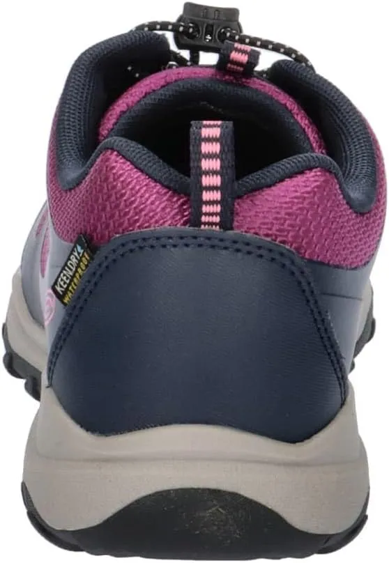 KEEN Kids' Wanduro Low Height Waterproof Easy On Durable Hiking Sneaker