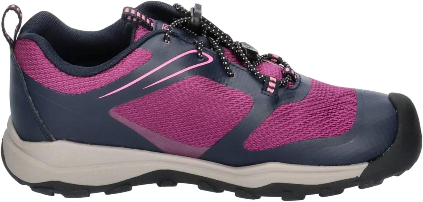 KEEN Kids' Wanduro Low Height Waterproof Easy On Durable Hiking Sneaker