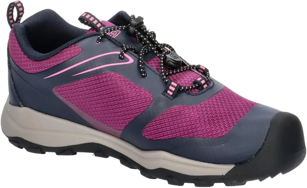 KEEN Kids' Wanduro Low Height Waterproof Easy On Durable Hiking Sneaker
