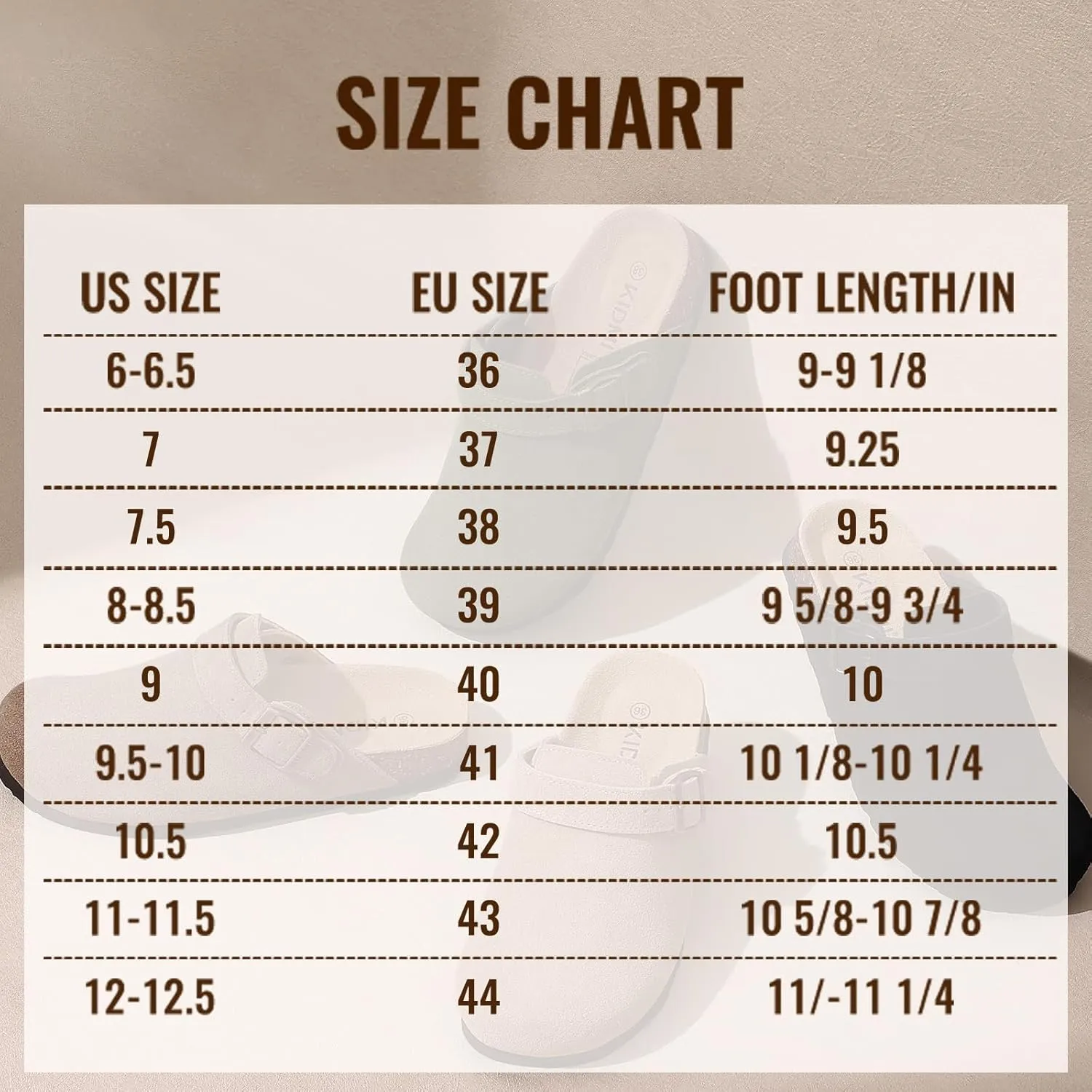 KIDMI Women's Suede Clogs with Adjustable Strap Cork Footbed Leather Mules Slip on Potato Shoes