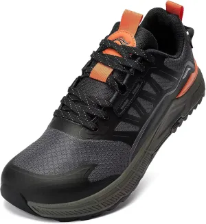 Lamincoa Wide Men's Sneakers Hiking Walking Lightweight Breathable Shoe Non-Slip Outdoor Sports Trail Running Tennis Sneaker