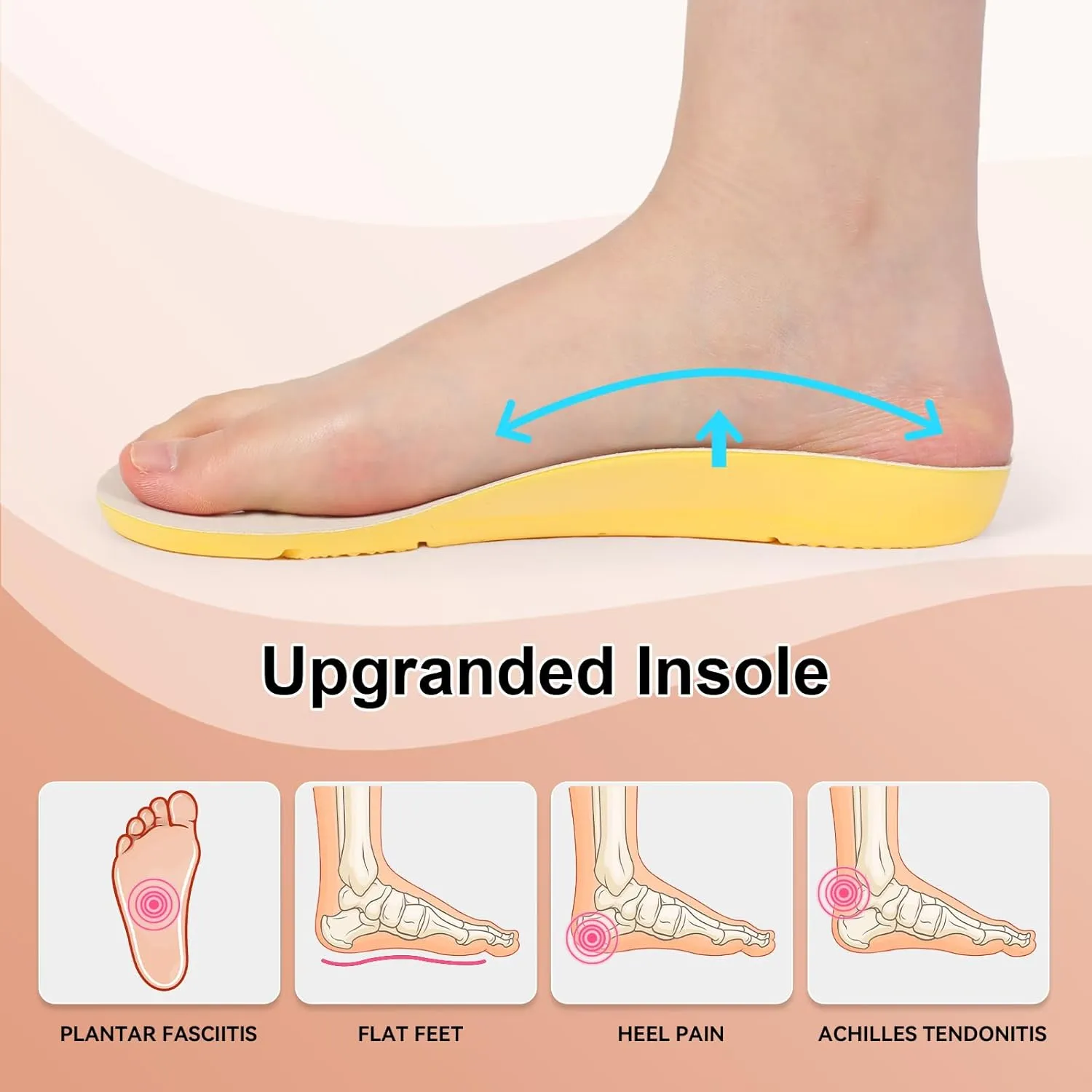 LeIsfIt Womens Wide Clogs Adjustable Diabetic Mules Slip on Clog Slippers for Swollen Edema Feet Wide Width Mules Potato Shoes