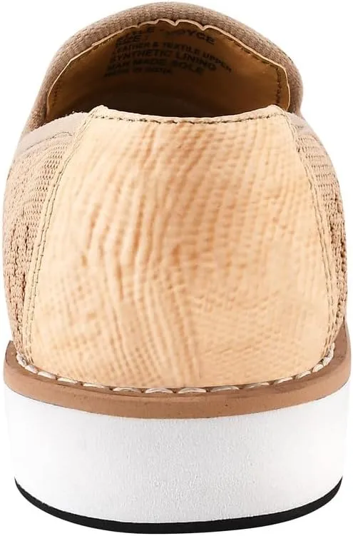 LIBERTYZENO Boys Lizard Print Textile & Leather Kids Slip on Dress Loafer Shoes for Easter Gift