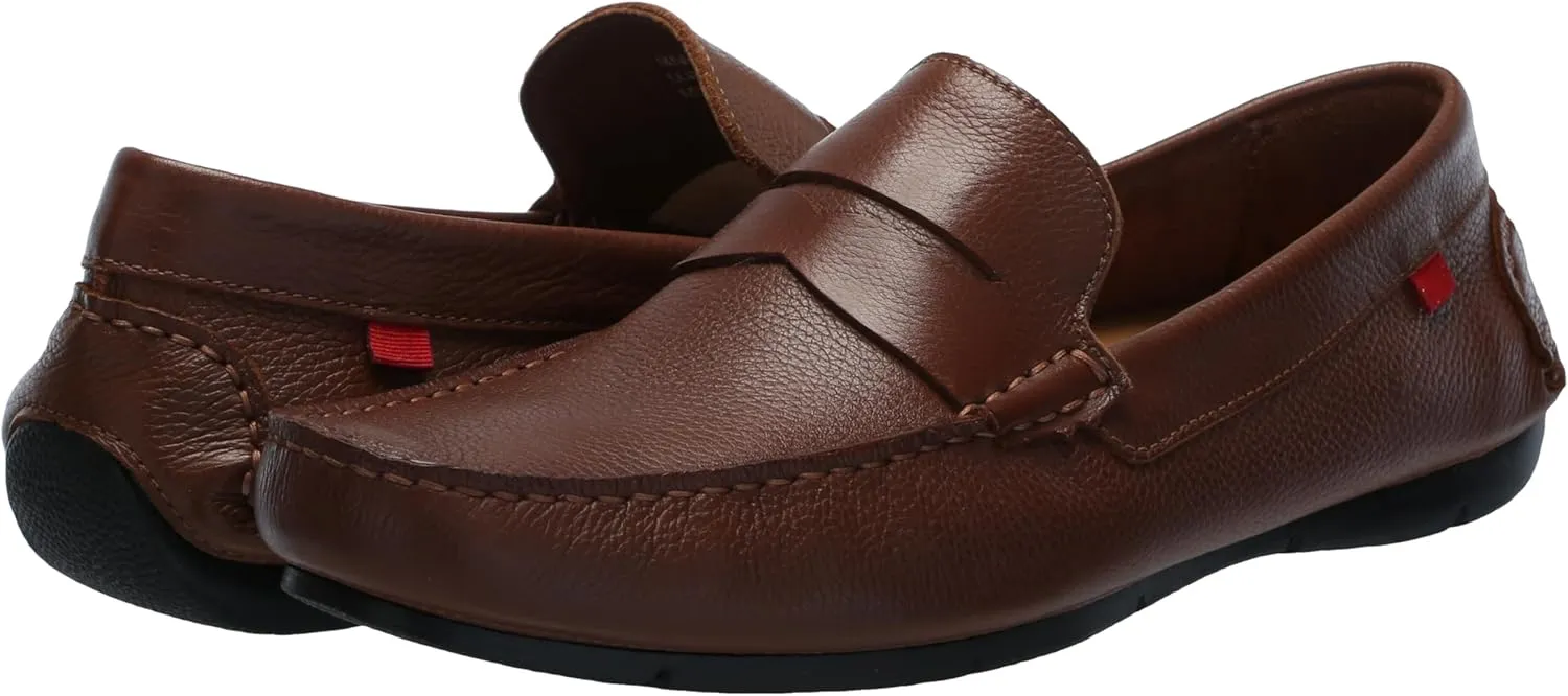 Marc Joseph New York Mens Loafers Casual Slip On Shoes Leather Penny Loafers for Men