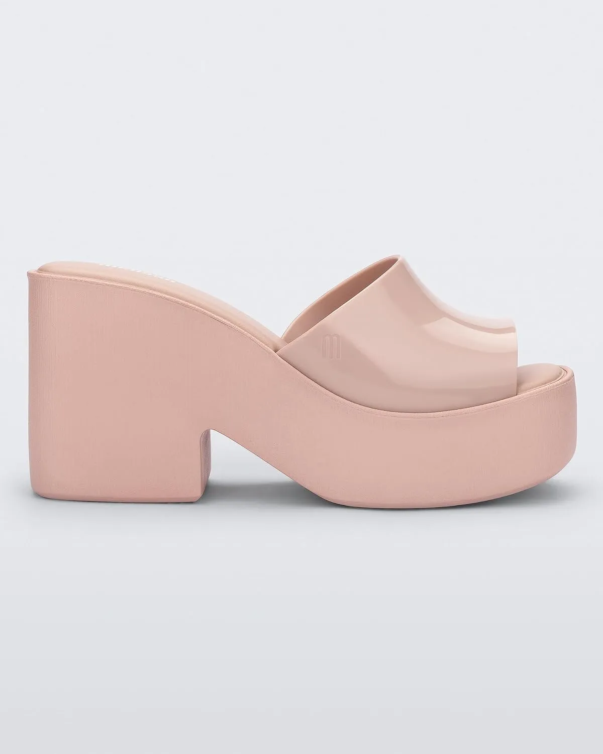 Melissa Posh Slip-On Platform Jelly Heels for Women