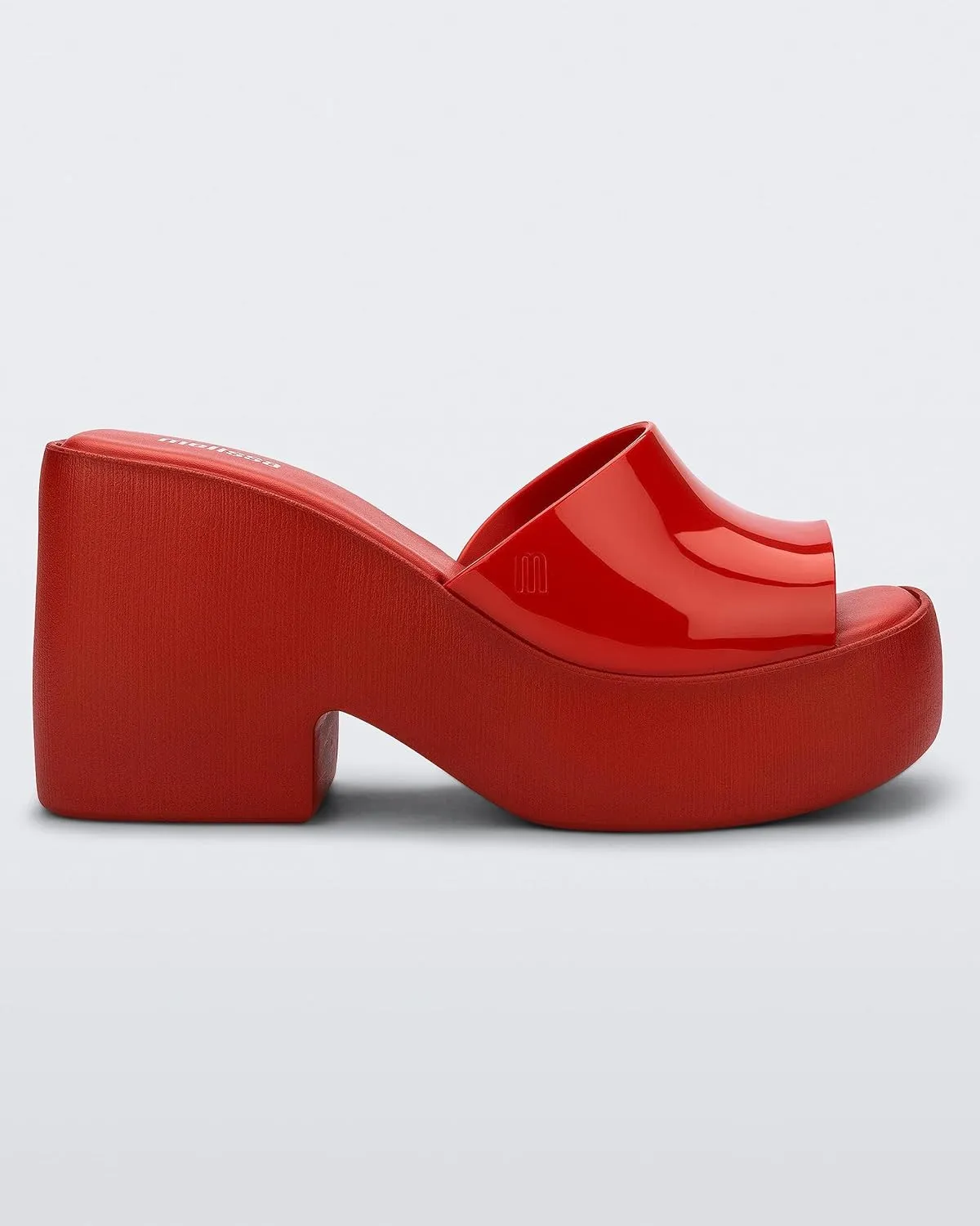 Melissa Posh Slip-On Platform Jelly Heels for Women