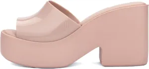 Melissa Posh Slip-On Platform Jelly Heels for Women