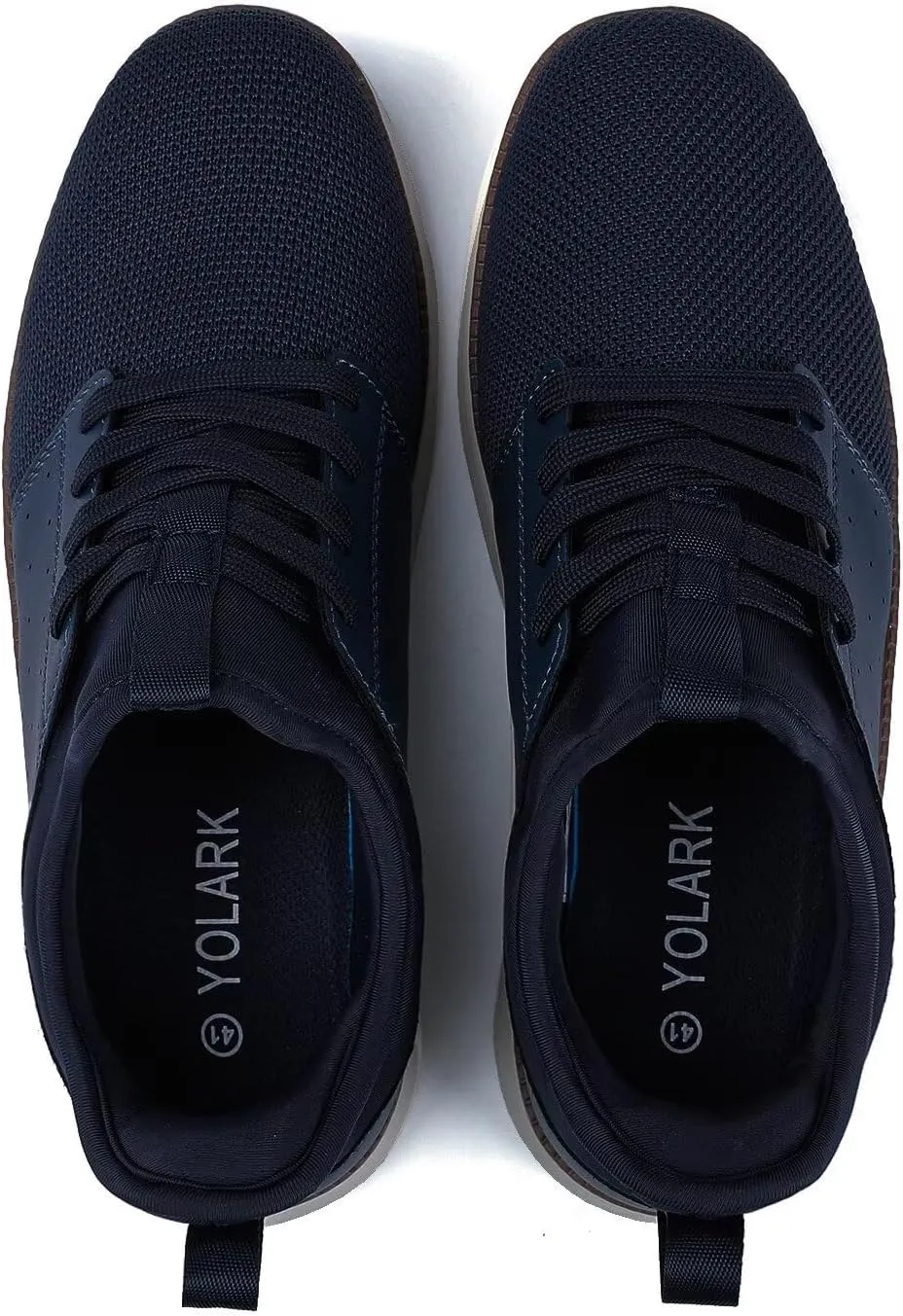Men Casual Dress Shoes Hands Free Slip On Laceless Fashion Sneakers Lightweight Breathable Walking Shoes Gym Tennis Athletic