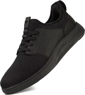 Men Casual Dress Shoes Hands Free Slip On Laceless Fashion Sneakers Lightweight Breathable Walking Shoes Gym Tennis Athletic