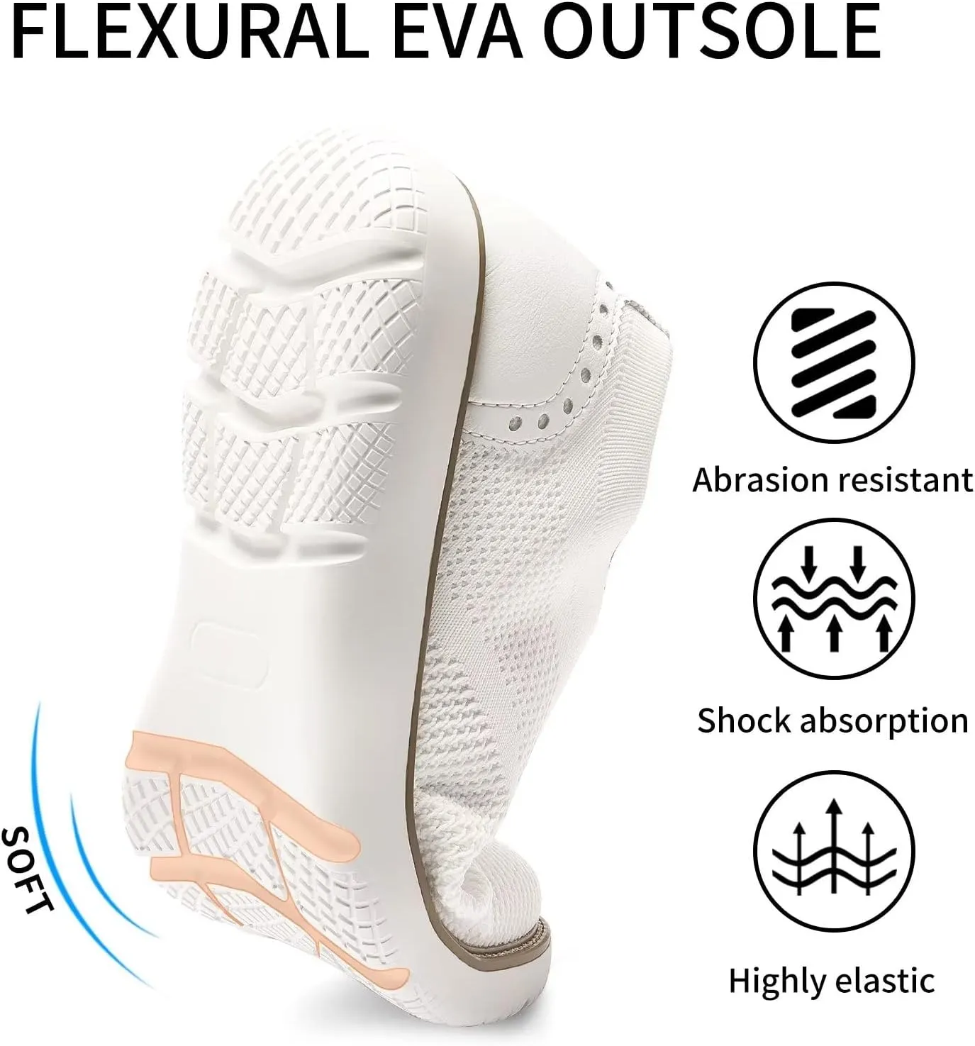 Men's Casual Sneakers Dress Shoes - Comfort Dress Sneakers Mesh Knit Lightweight Breathable Formal Oxford Business Shoes
