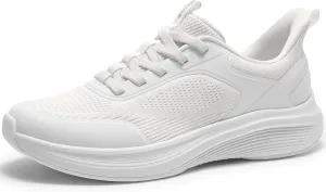 Men's Hands Free Slip On Walking Shoes Comfortable Breathable Casual Shoes for Men Knit Tennis Sneaker