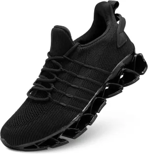 Mens Running Shoes Mesh Breathable Trail Runners Fashion Sport Blade Walking Tennis Sneakers
