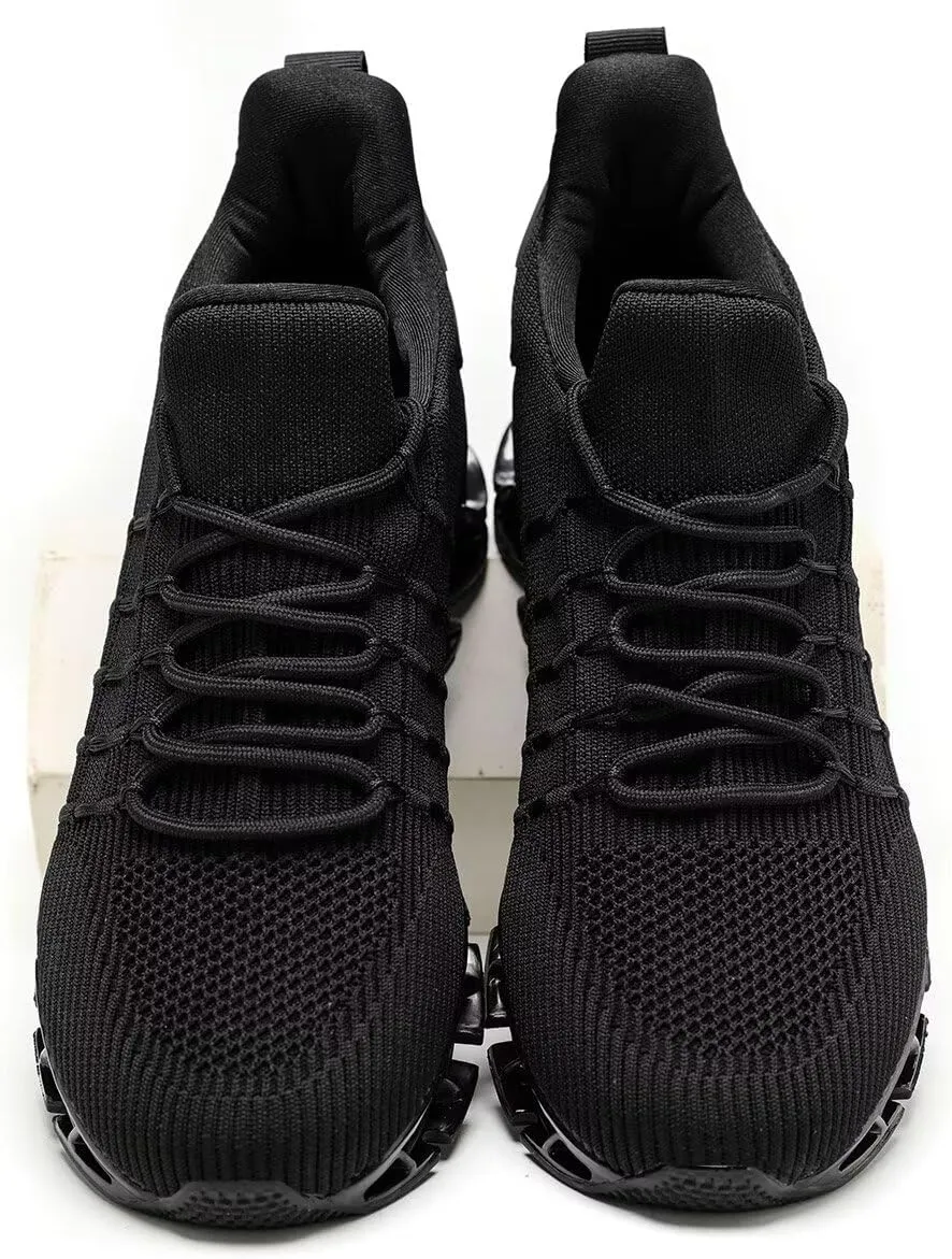 Mens Running Shoes Mesh Breathable Trail Runners Fashion Sport Blade Walking Tennis Sneakers